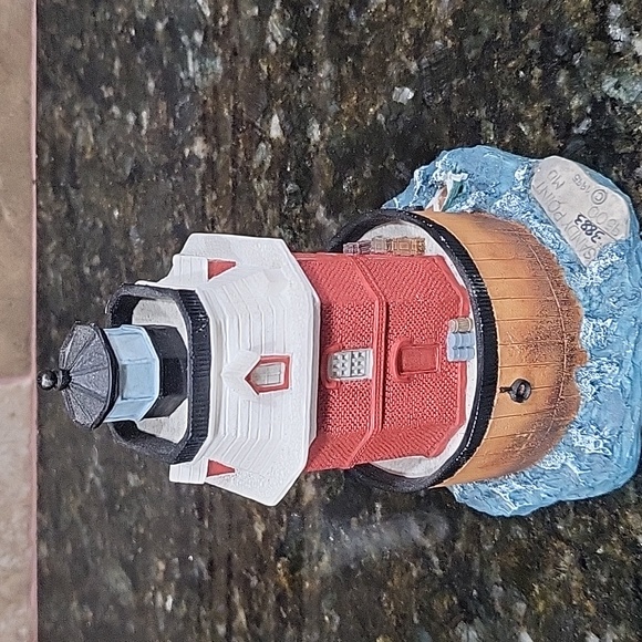 Vintage HARBOR LIGHTS LIGHTHOUSE SANDY POINT SHOAL MARYLAND# 167 - Picture 2 of 11